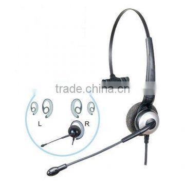 Dual Convertible Communication Headsets for Call Center and Office