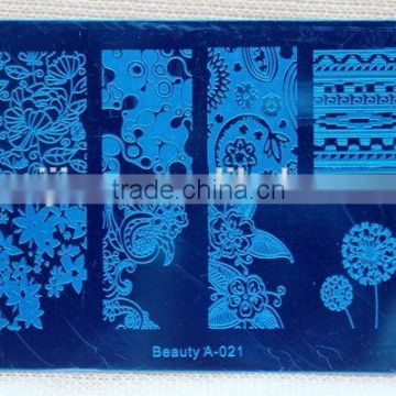 New Nail Art Stamp Image Plates Stamper nail art templates colorful Promotional Offer