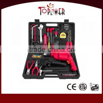 DIY electric impact drill power tool set for home use