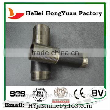 ss400 Q195 3/4" nipple reducing for rabbits Hebei factory