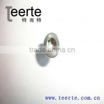 stainless steel flat head six-lobe slotted screw