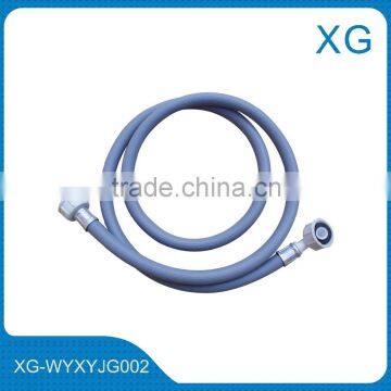 European style washing machine inlet hose/PVC inlet hose/plastic Euro connector pvc washing machine inlet hose/dishwasher hose