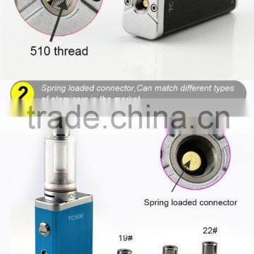 2015 china supplier high quality TC box mod vv ecig mini box 50w mod