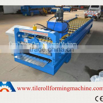 Aluminium Cold Rolled Wall Sheet Profile Machine