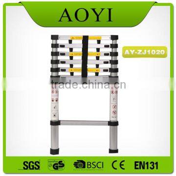 Super Aluminium Self Supporting Extension Single Portable Straight Ladder AY-ZJ1020 photo-3