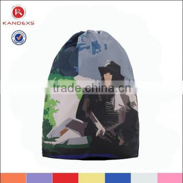 New Design Custom Cotton Drawstring Backpack Cheap Drawstring Backpacks