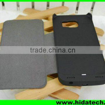 Wholesale 4200mah Solar Mobile Charger Cover Case for Samsung Galaxy s6 Power Bank Case photo-4