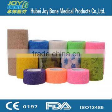 Self Adhesive Medical Surgical Tape Lightweight Elastic Cohesive Bandage