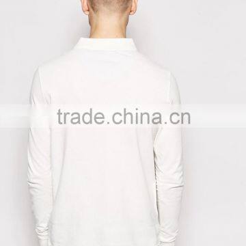 Fashion Design High Quality Long Sleeve Polo T Shi photo-2