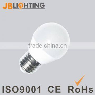 Zhejiang Ningbo factory Newest bulb G45 E14 E27 LED BULB Golf lamp CE ROHS approved 5W