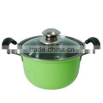 Stainless Steel Colorful Painted Nonstick Multi Stock Pot Set photo-5