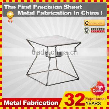 kindle 2014 new professional customized galvanized folding metal garden rocking chair