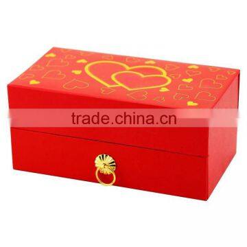 Customized  China Factory Luxury Paper Chocolate Boxes With Elegant Drawer.