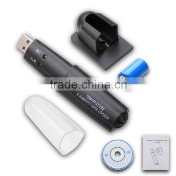 Mini USB Temperature & Humidity With LCD Display Data Logger 21000 Memeries photo-6