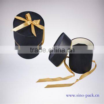 Delicate and Creative design hand made Paper Tube Boxes with ribbon