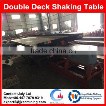 Full Set Tin-tungsten Deposit Concentrator,double Deck Shaking Table Gold Separating Machine for Sale photo-4