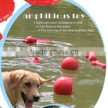 Soft &Durable Chew Rubber Dog Toys Water Land Amphibious Toys photo-4