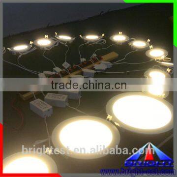 smd 2835 6w 25pcs for high quality Round led pannel light