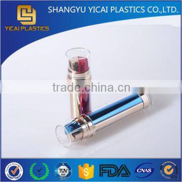 Electroplate Double Chamber Bottle, Dual Chamber Bottle, Acrylic Bottle