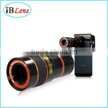 With Tripod And Case 8x Telescope Mobile Phone camera Zoom Lens For Iphone