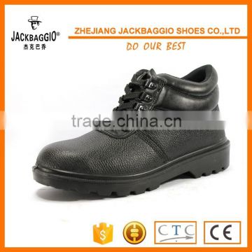 2016 new safety shoe steel toe cap safety boots long neck men shoe