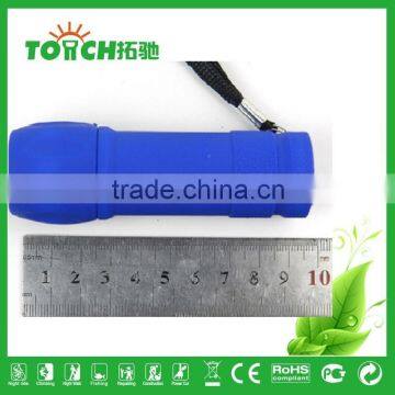 Aluminum Mini 9 LED Torch Light photo-2