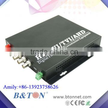 4Ch AHD to Fiber Converter