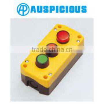 IP65 Waterproof 3 Hole Push Button Switch Control Station Box