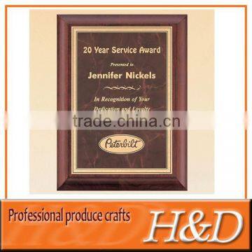 customized wholesale wooden plaque