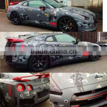 custom design printing removable car sticker, color changing sticker of car body with top quality