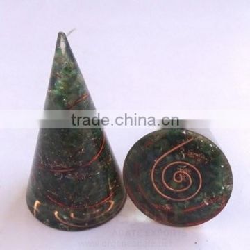 Orgonite Malachite Cone