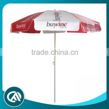 Strong Promotional Custom printed market patio umbrella