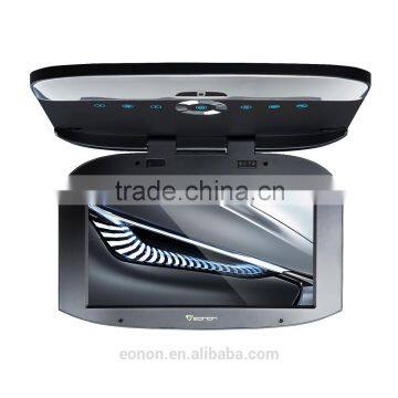 EONON MF1Z 10.1" HD Flip Down Car Monitor (Black Color)