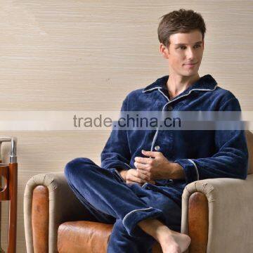 2015 Mens Winter Thick Warm Sleeping Suit / Housecoat