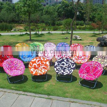 Compact Plastic Folding Round Outdoor Moon Chairs photo-6