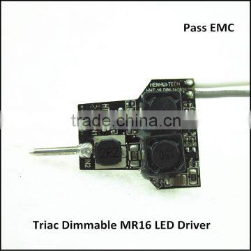 Pass EMC 12v dc Input 7w Dimming Constant Current LED Driver for MR16 photo-2