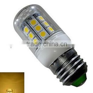 E27 3W 27x5050SMD 280LM 3500K/6000K Warm White/Cool White Light LED Corn Bulb (85-265V)