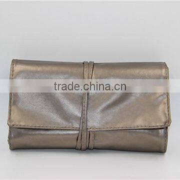 Soft Leather Bag 18 Pcs Stock Make up Brush Set - Pony Hair Makeup Tools photo-5