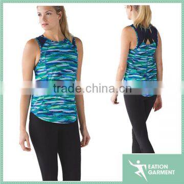 women custom wholesale tank tops athletic gym sleeveless tops