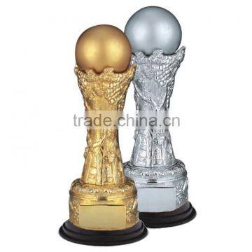 High End Creative Resin Trophy Awards With Ball