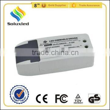 9-12W 300mA DC27-42V Dimmable LED Driver