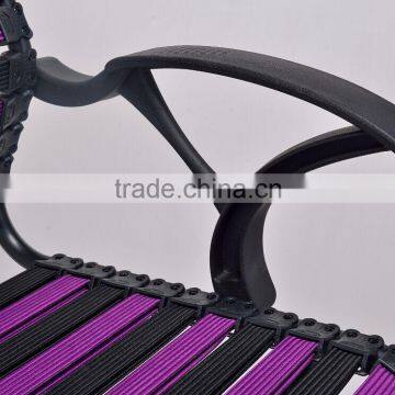 Factory wholesale cheap bungee cord swivel office chair/stretchy/elastic office chair with PP armrest TXW-1012