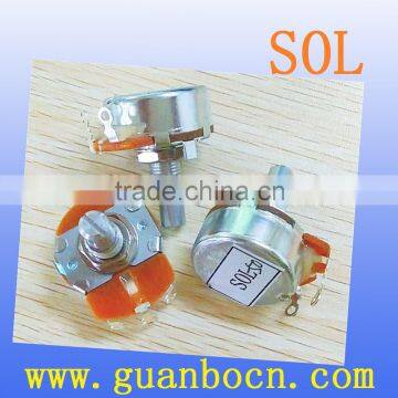 SOL-wirewound adjustable resistance ohm-24mm Potentiometers Rotary Potentiometers resistor wirewound potentiometer