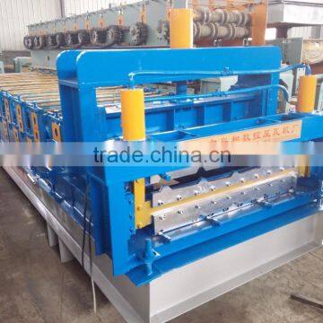 840 Glazed-900 Colored Steel Sheet Metal Roofing Double Layer Roll Forming Machine