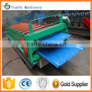 Double layer tile forming machine roof tile roll forming machine