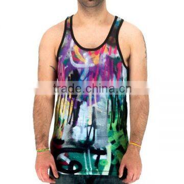 Sports Men's Body Building Custom Gym Singlets