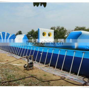 2016 hot sale PVC Frame Swimming Pool, Steel Frame Inflatable Swimming Pool For Sale