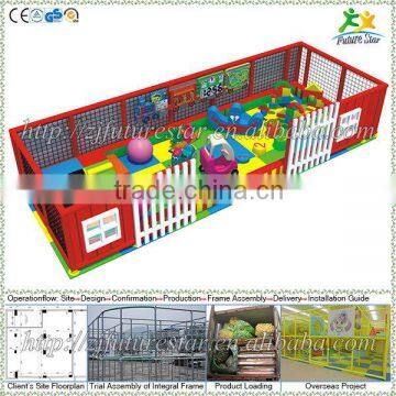 Free design CE & GS standard eco-friendly LLDPE indoor playground children educational toys