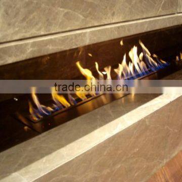 Alcohol fireplace Customize / caved natural indoor marble fireplace