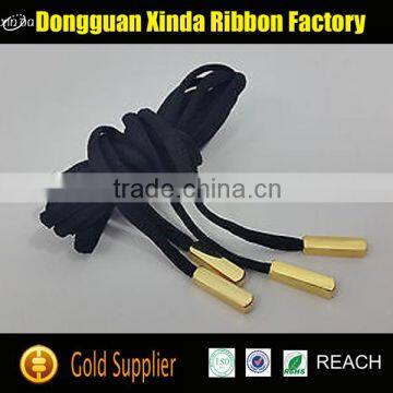 Golden Supplier Golden Metal Tips Shoelace